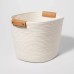 13" Decorative Coiled Rope Basket - Brightroom™