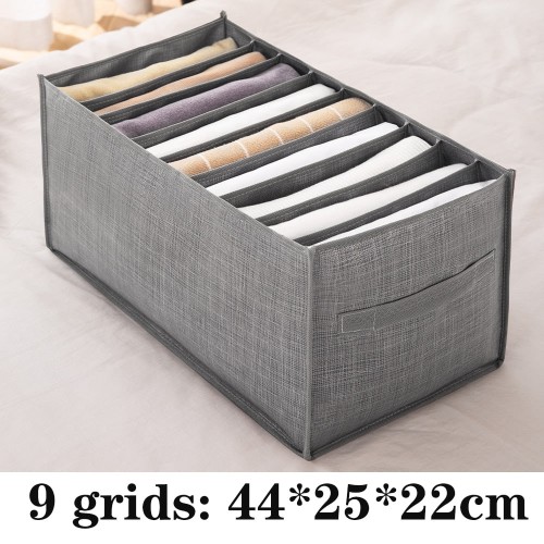 9 Grid Foldable Pants Storage Box