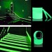 Reflective Green Luminous Emergency Line Car Stickers PVC Tape Night Vision Warning Tape