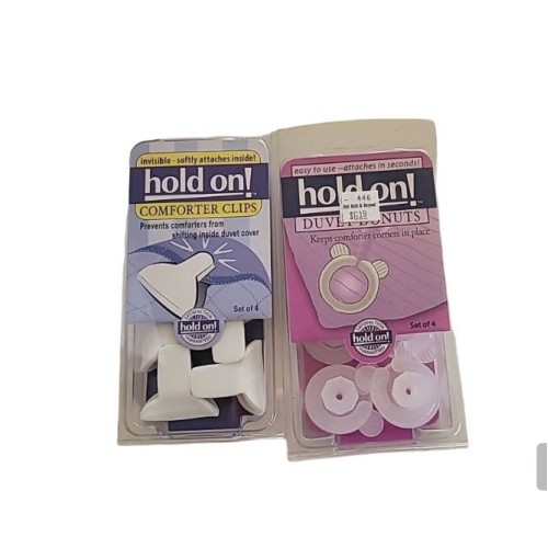 2 piece Hold On Duvet Comforter Clips 