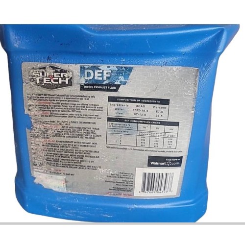 Super Techv DEF Diesel Exhaust Fluid 2.5 Gallon    