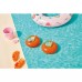 H for Happy Inflatable Drink Floats in Peach (Set of 2)