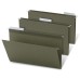 Office Depot Brand Hanging Folders 1/3 Cut Legal Size,100% Recycled, Green 25