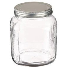 Anchor Hocking 1 Gallon Glass Cracker Jar With Lid
