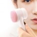 3D silicone face wash brush manual cleansing brush facial cleanser soft hair double-sided massage brush