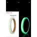 Decdeal Glow in The Dark Tape Luminous Tape Self-Adhesive Green Light Luminous Tape Sticker 0.8mm x 3Meters /Roll Waterproof Photoluminescent