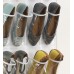 Transparent 24 Pcs Door Hanging Shoes Organizer