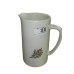 Bee & Willow™ Autumn Leaf Pitcher in White/Grey