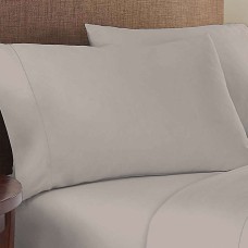 Therapedic 500-Thread-Count Tencel Standard/Queen Pillowcases In Chateau Grey