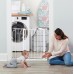 Regalo Easy Step 38.5-Inch Wide Walk Thru Baby Gate, Includes 6-Inch Extension Kit, Pressure Mount Kit, Wall Cups and Mounting Kit