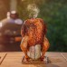 Vertical Chicken Roaster Beer Can Holder Large Turkey Big Green Egg Accessories Rack Upright Stand for Grill and Smoker New