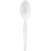  Dixie Dixie Medium-weight Disposable Teaspoon Grab-N-Go by GP Pro - 100/Box - Teaspoon - 100 x Teaspoon - Plastic - White