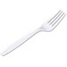 Dixie Plastic Cutlery, Heavy Mediumweight Fork, 100-Pieces/Box