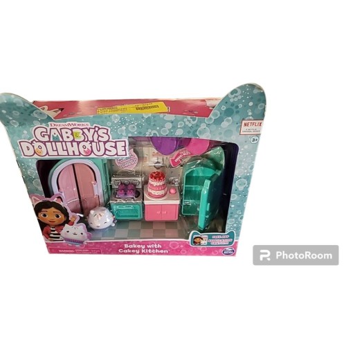 Gabby's Dollhouse Bakey with Cakey Kitchen