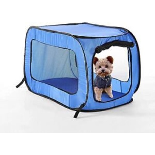 Beatrice Home Fashions Portable Collapsible Pop up Travel Pet Kennel