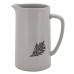 Bee & Willow™ Autumn Leaf Pitcher in White/Grey