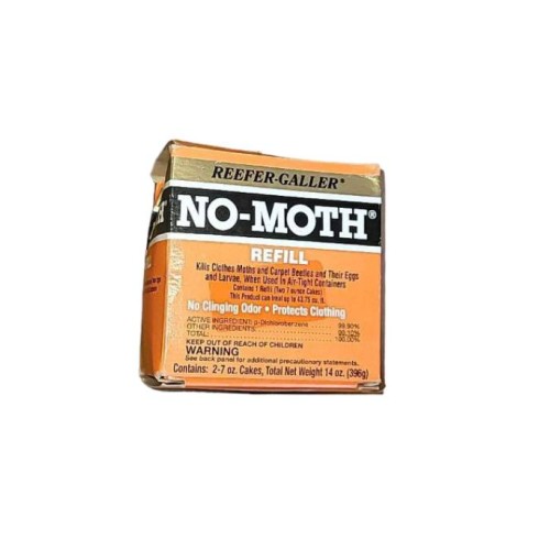 Reefer-Galler No Moth 1021.36 Closet Hanger Refill 14Oz