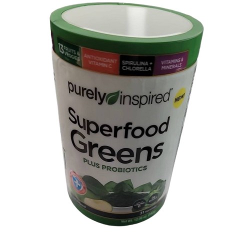 Purely Inspired Superfood Greens + Probiotics, Unflavored, 12 Oz