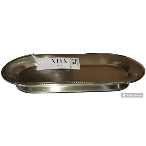 Everhome™ Beaded Metal Vanity Tray in Brushed Nickel, 1 ct - Harris Teeter