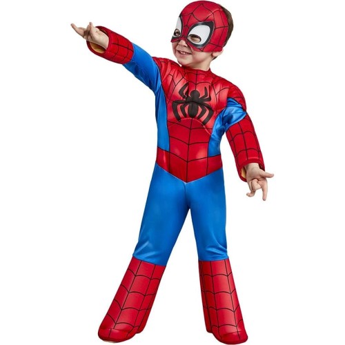 Rubies Toddler Marvel: Spidey And His Amazing Friends Spider-Man Deluxe Costume