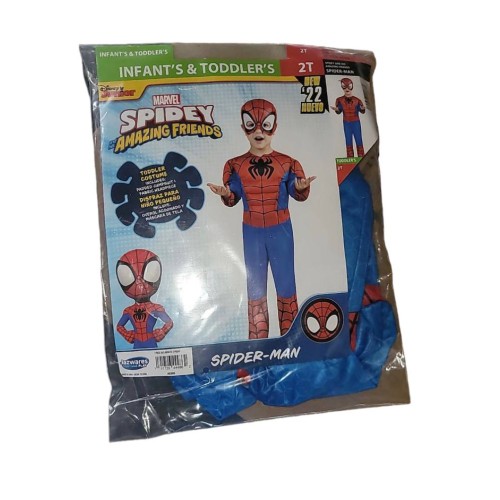 Rubies Toddler Marvel: Spidey And His Amazing Friends Spider-Man Deluxe Costume