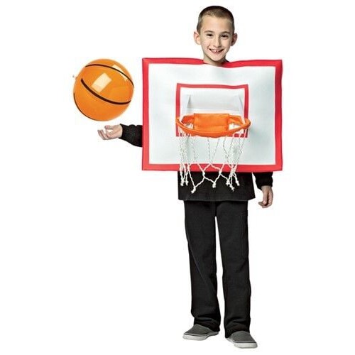 Kids Basketball Hoop Costume 7-10