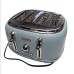 Haden 75026 Highclere Innovative 4 Slice Retro Vintage Countertop Wide Slot Toaster Kitchen Appliance with Self Centering Function, Pool Blue