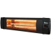 Dr Infrared Heater DR-238 Carbon Infrared Outdoor Heater for Restaurant, Patio, Backyard, Garage, and Decks, Standard, Black