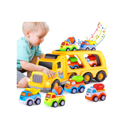 iHaHa Toy Trucks Car for 1 2 3 4 5 Year Old Toddlers Boys