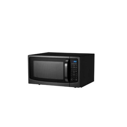 Hamilton Beach 1.6 Cu.ft Black Stainless Steel Digital Microwave Oven~