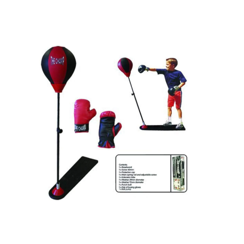 The Champ Kids Boxing Punch Stand Set with Punching Ball Bounce Back Punching Ball