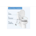 Veken Ultra-Slim Bidet Attachment for Toilet