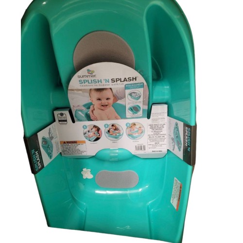 summer Splish 'n Splash Newborn to Toddler Tub (Aqua)