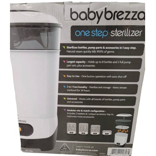 Baby Brezza BRZ0070 4 In 1 Baby Bottle Large Capacity Germ Eliminator Machine