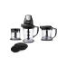 Ninja QB1004 Blender/Food Processor with 450-Watt Base, 48oz Pitcher, 16oz Chopper Bowl, and 40oz Processor Bowl for Shakes, Smoothies, and Meal Prep