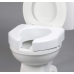 SP Ableware Basic Open-Front 3-Inch Elevated Toilet Seat for Standard/Elongated Toilets - White (725790000)