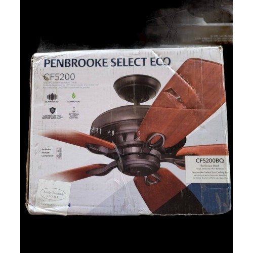 Kathy Ireland Home Penbrooke Select Eco Ceiling Fan with Premium Motor