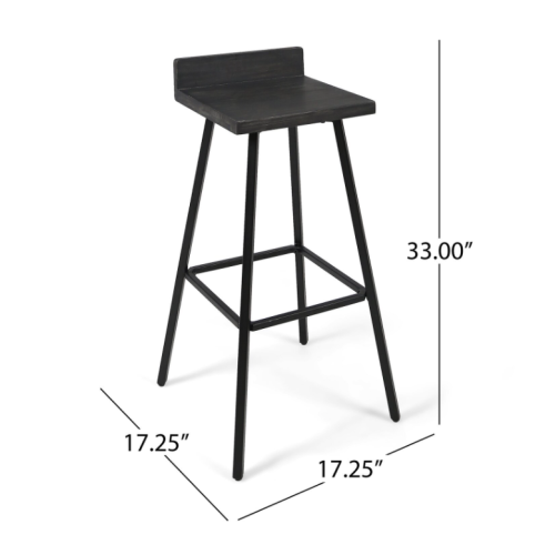 Louison 30" Bar Stool, Installation Required: No, Adult Assembly Required: Yes