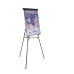 Easel Office Depot® Brand Presentation Easel, 35-1/2"-65"H, Black With Chart Holder