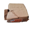 General #2 Paper Grocery, 52lb Kraft, Extra-Heavy-Duty 4 5/16x2 7/16 X7 7/8, 500 Bags