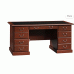 Sauder Heritage Hill Executive Desk, Classic Cherry Finish