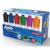 EXPO Low Odor Dry Erase Markers, Chisel Tip, Assorted Colors, Box of 12 & 81505 Block Eraser Dry Erase