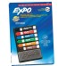 Expo Low Odor Organizer with Chisel Tip Dry Erase Markers Each