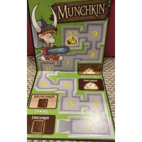 Munchkin Deluxe Edition Game by Steve Jackson Complete EXCELLENT CONDITION