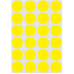 ChromaLabel 0.75 Inch Round Label Permanent Color Code Dot Stickers, 1008 Pack, 24 Labels per Sheet, Yellow