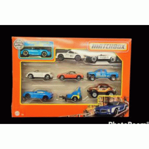 Matchbox 9-Pack Metal 