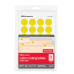 Office Depot® Brand Removable Round Color-Coding Labels, OD98788, 3/4" Diameter, Yellow, Pack Of 1,008