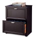 Realspace® Magellan 24"W Lateral 2-Drawer File Cabinet, Espresso