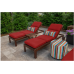 Pryer Outdoor Sunbrella Chaise Cushion
