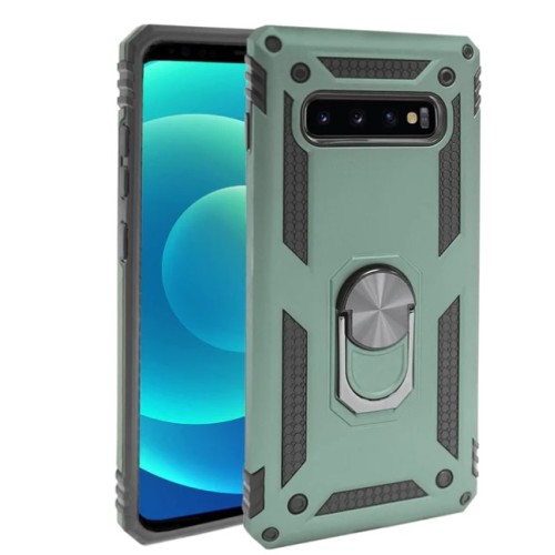 Samsung Galaxy S10+ Case - Heavy-Duty, Ring Holder